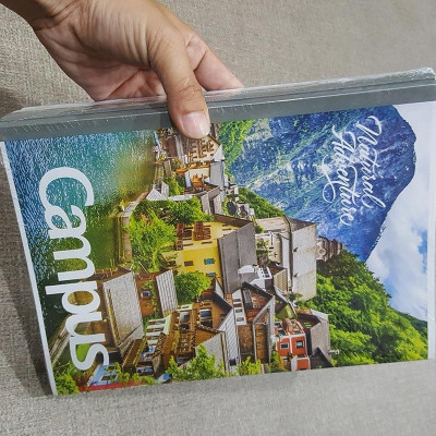 Vở Adventure B5 Kẻ Ngang Có Chấm 200 Trang ĐL 58-65g/m2 - Campus NB-BAVT200 (Mẫu Màu Giao Ngẫu Nhiên)