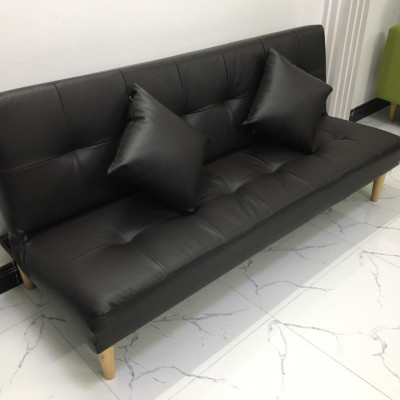Ghế sofa bed, sofa giường màu đen SB14