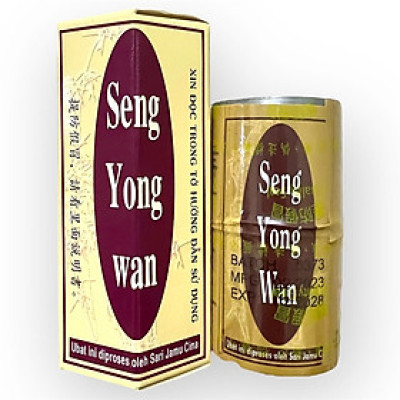 Viên uống tăng cân Seng Yong Wan ( Sâm Nhung Hoàn ) hỗ trợ ăn ngon, ngủ ngon, da dẻ hồng hào xuất xứ Malaysia - Hộp 20 viên - Mã số 1469