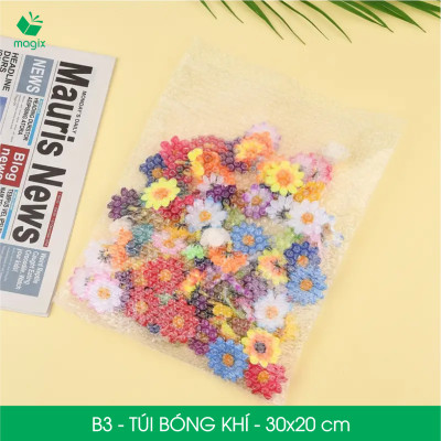 B3 - 30x20 cm - 100 Túi bóng khí chống sốc đóng hàng - Túi gói hàng, bọc chống sốc, xốp chống sốc