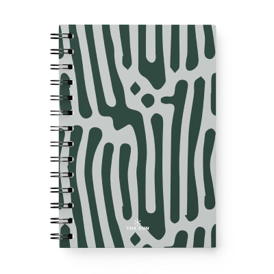 Sổ Lò Xo Bìa Cứng Abstract B6 - Kẻ Ngang - 160 Trang 80gsm - The Sun 03