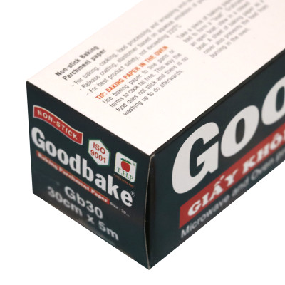 Giấy Nến Nướng Bánh Goodbake không thấm dầu GB30, dùng được trong lò vi sóng, lò nướng, tủ lạnh