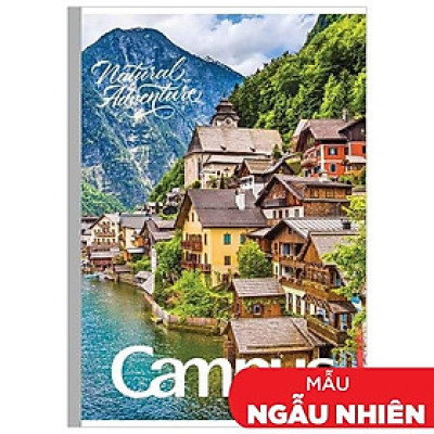 Vở Adventure B5 Kẻ Ngang Có Chấm 200 Trang ĐL 58-65g/m2 - Campus NB-BAVT200 (Mẫu Màu Giao Ngẫu Nhiên)