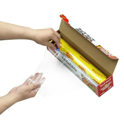 Màng Bọc Thực Phẩm PVC Laspalms MBTP00006163 - 30cmx150m - màu đỏ