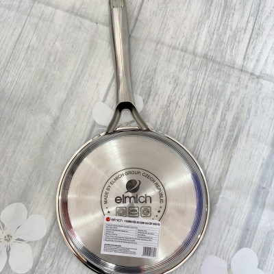CHẢO INOX CHỐNG DÍNH ELMICH 3 ĐÁY MAX A 20CM