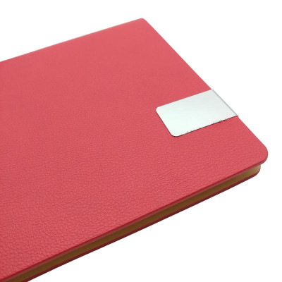 Sổ Bìa Còng Office A5 Kẻ Ngang 200 Trang 70gsm - Hồng Hà 9230 - Màu Đỏ