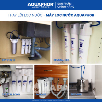 Lõi Lọc Nước AQUAPHOR KH Thay Cho Máy Lọc Nước AQUAPHOR CRYSTAL H, ECO H - Hàng Chính Hãng