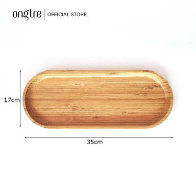  Khay tre hình Elip, Decor/Ăn sáng, dành cho nhà hàng/khách sạn | ongtre (Vietnam)