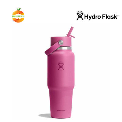Bình giữ lạnh tiêu chuẩn HYDRO FLASK Wide Flex Straw Travel Cap 32oz 946ml