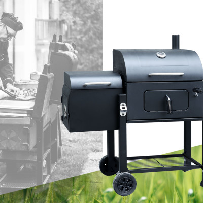 Bếp Nướng Than Hoa Cao Cấp Xông Khói LM212