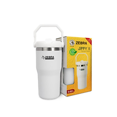 Bình giữ nhiệt Zebra Jiffy II (quai xách) 520ml - 912816