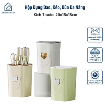 Hộp Đựng Dao Kéo Đũa Đa Năng - ống đựng đũa – Giỏ Đựng Dao Kéo Tiện Lợi Cho Căn Bếp Gọn Gàng - HÀNG CHÍNH HÃNG MINIIN