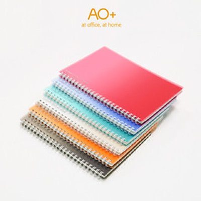 Sổ lò xo bìa chuyển màu Sunset A5 - 140 trang kẻ ngang AO+, AN675 Vở viết học sinh, sổ lên kế hoạch