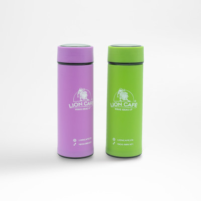 Bình Giữ Nhiệt Lõi Thủy Tinh - An Toàn, Tiện Lợi - Lion Cafe