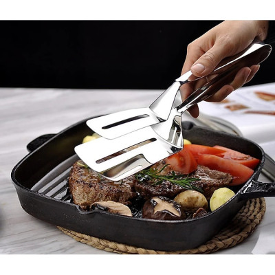 Kẹp inox gấp thức ăn nóng