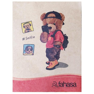 Combo 10 Tập Học Sinh 100 Trang ĐL 100g/m2 - FAHASA - Cute Bears + 1 Bao Tập