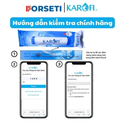 Lõi Lọc RO KAROFI Số 2 - OCP GAC - Than Hoạt Tính