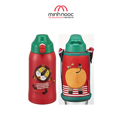 Hàng chính hãng: Bình giữ nhiệt Tiger MBR-T06G (600ml) hoạt hình dễ thương cho bé trai, bé gái