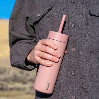 MiiR - Ly Bình giữ nhiệt 5 món - Màu Xanh Sương Mai/ Hồng Gỗ