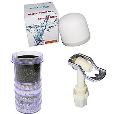 Combo 3 món (nấm, lõi, vòi) thay thế cho bình lọc nước loại Tốt