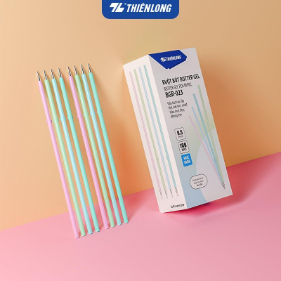 Combo 5/10/20 Ruột bút bi Officemate Thiên Long BGR-023 - Dùng cho bút PRO-027 - TL-105