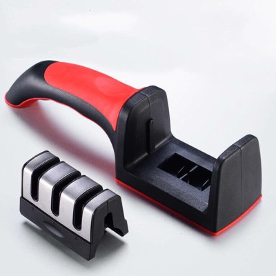 Dụng Cụ Mài Dao Kéo 3 Cấp Độ Cầm Tay Mài Dao Nhanh Bén Siêu Tiện Lợi