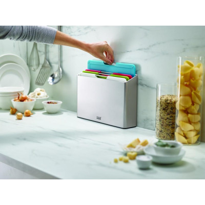 Bộ thớt Joseph Joseph 003406 - Folio Silver Regular Free Knife