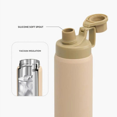 Bình nước giữ nhiệt TYESO 01009 750ML inox 304 cách nhiệt chân không giữ lạnh và nóng 