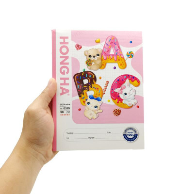 Tập Học Sinh Class ABC 5 Ô Ly Vuông 96 Trang 100gsm - Hồng Hà 0315 (Mẫu Sản Phẩm Giao Ngẫu Nhiên)