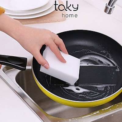 COMBO 2 Miếng Cọ Rửa Bát, Chén - Cọ Rửa Đa Năng: Xoong Nồi Chảo Sáng Bóng, Sạch Sẽ, Tiện Dụng Nhà Bếp - TakyHome 5115set2