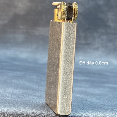 Vỏ Hột Quẹt Bật Lửa Xăng Đá Zorro Z761 Sieu Mỏng Mở Nắp Đánh Lửa Tự Động