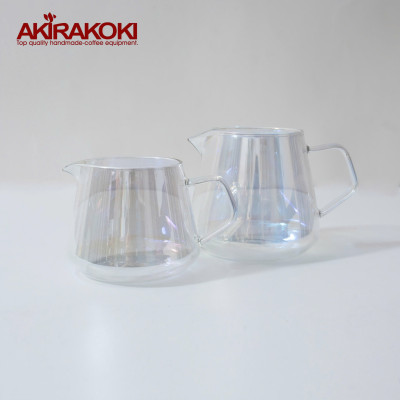 Bình thủy tinh chịu nhiệt pha cafe cà phê AKIRAKOKI không nắp