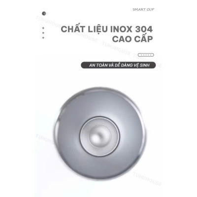 Ly Giữ Nhiệt 600ml Inox 304 Đúc Liền Khối Cao Cấp, Có Nắp Đậy Kèm Ống Hút - HÀNG CHÍNH HÃNG MINIIN