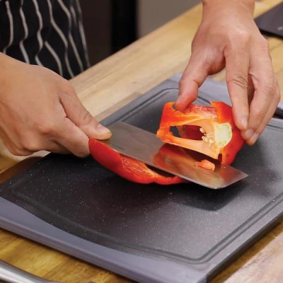 [HÀNG CHÍNH HÃNG] Bộ dao 3 đa dụng iMat Lưỡi thép cacbon  5Cr15 5Cr15 sắc, bền bỉ, cán dao làm bằng inox 430 không gỉ.