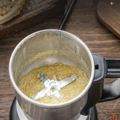 Máy Xay Hạt Khô Inox Đa Năng Food Grinder 8 Lưỡi Cực Bén Có Tay Cầm Tiện Lợi