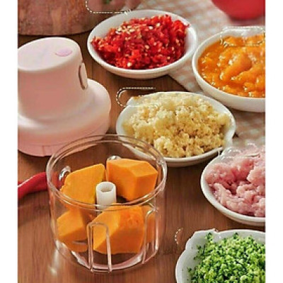 Máy xay tỏi ,ớt cầm tay mini đa chức năng ,nhỏ gọn tiện lợi an toàn cho bạn