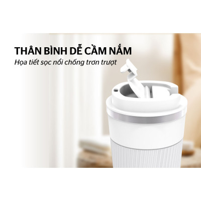 Cốc giữ nhiệt Snappy 500 ml Sunhouse KS-TU500
