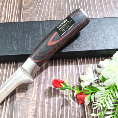 DAO - DAO BẾP NHẬT BẢN CLASSIC BONINGTHÉP DAMASCUS MÃ  A4 DT120 nt topcomshop vn