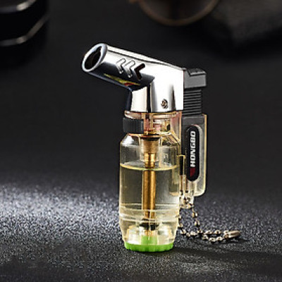 Vỏ Hột Quẹt Bật Lửa Hộp Quẹt Khò Gas 1 Tia Kiêm Móc Khóa Tiện Dụng Hongbo HB-852 Thiết Kế Đẹp Độc Lạ - Giao Màu Ngẫu Nhiên