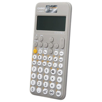 Máy Tính Casio FX-880BTG - Màu Xám + Bút Frixion Colors và G2 (Màu Mực Ngẫu Nhiên)