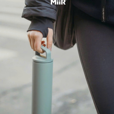 MiiR - Ly Bình giữ nhiệt 5 món - Màu Xanh Sương Mai/ Hồng Gỗ