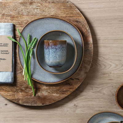 Cốc Villeroy & Boch Lave beige Glas mit Griff 10-4281-9651 màu beige Made in Germany Hàng chính hãng