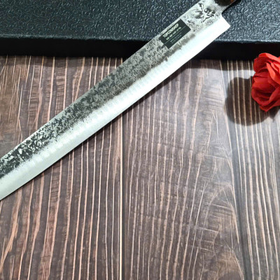 DAO BẾP PHÚC SEN SASHIMI MẶT HOA VĂN MÃ KJ1 N4