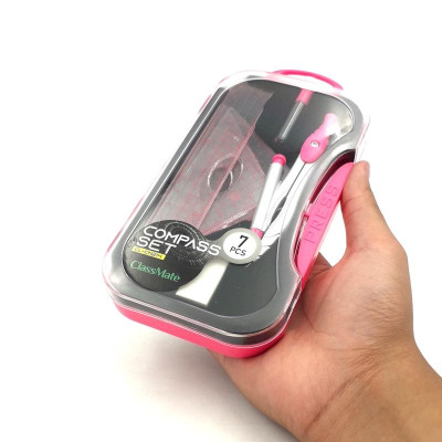 Bộ Compas 7 Món CL-CM214 - Màu Hồng