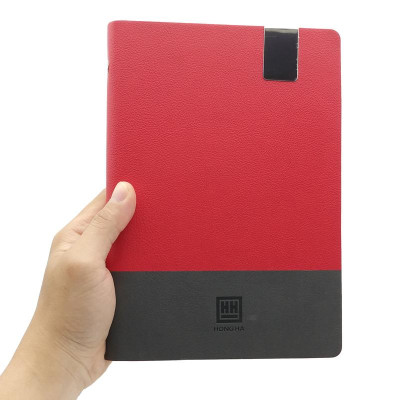 Sổ Bìa Còng Office A5 Kẻ Ngang 200 Trang 70gsm - Hồng Hà 9230 - Màu Đỏ