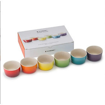 Set 6 bát Le Creuset cầu vồng mini 100ml Hàng chính hãng