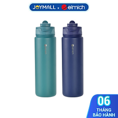 Bình Giữ Nhiệt Elmich 550ml EL8375 720ml EL8376, Hàng Chính Hãng, Inox 304, Nắp Mở 1 Chạm - JoyMall