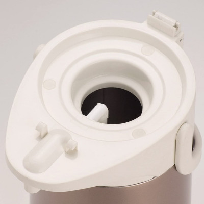 Phích giữ nhiệt mạ Pearl Metal 2.5L có quai xách tiện dụng - Made in Japan