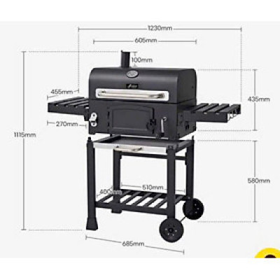 BẾP NƯỚNG THAN BBQ SITO 2024 Hàng chính hãng