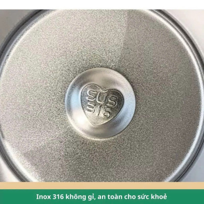 Bình Giữ Nhiệt Hoa Dễ Thương 700ML Inox 316 Cao Cấp – Kèm Ống Hút, Dây Đeo, Sticker & Cọ Vệ Sinh - HÀNG CHÍNH HÃNG MINIIN